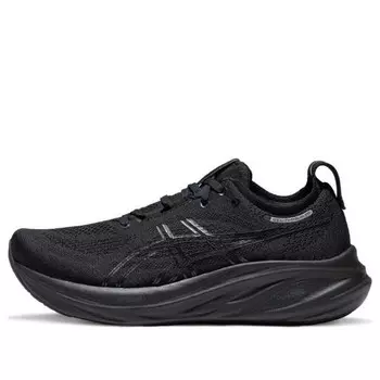 Кроссовки гель нимбус 26 ширина Asics, черный