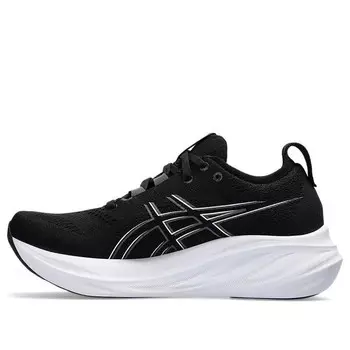 Кроссовки гель нимбус 26 ширина Asics, черный