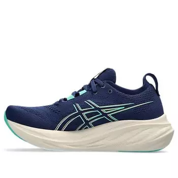Кроссовки гель нимбус 26 ширина Asics, синий