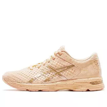 Кроссовки gel noosa tri 11 shoes розовые золотистые Asics, розовый