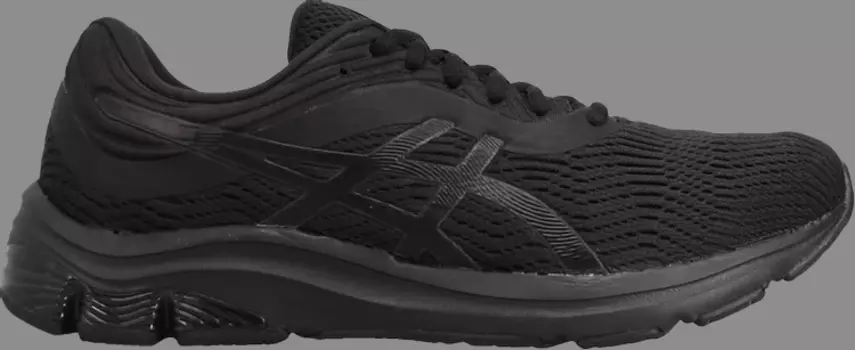 Кроссовки gel pulse 11 'black' Asics, черный