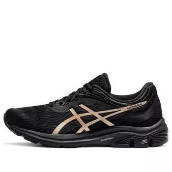 Кроссовки gel pulse 11 золотистые Asics, черный
