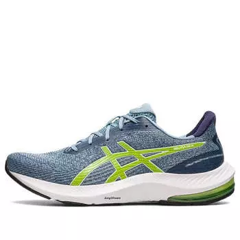 Кроссовки gel pulse 14 'light steel lime zest' Asics, мультиколор