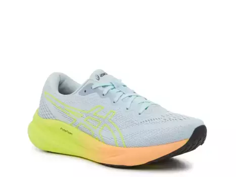 Кроссовки GEL-Pulse 15 Running Shoe Asics, цвет coolgrey_yellow_orange