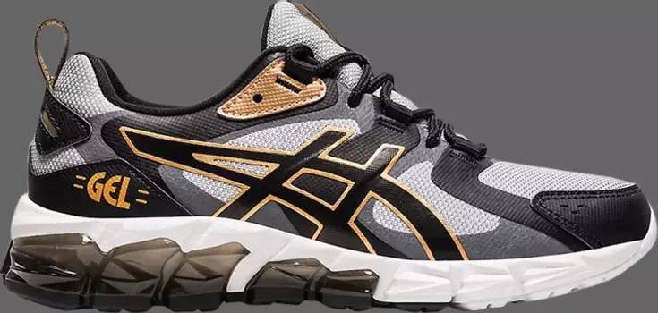 Кроссовки gel quantum 180 6 gs 'piedmont grey gold' Asics, серый