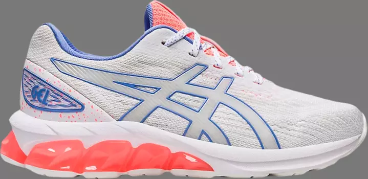 Кроссовки gel quantum 180 7 gs 'white sun coral' Asics, белый