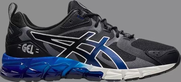 Кроссовки gel quantum 180 'black monaco blue' Asics, черный