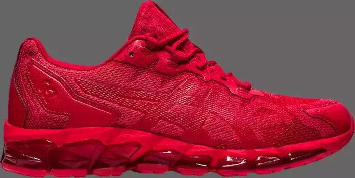 Кроссовки gel quantum 360 6 'monochrome - classic red' Asics, красный