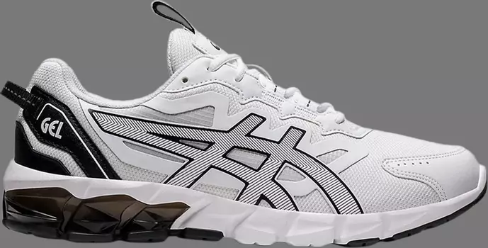 Кроссовки gel quantum 90 3 'white black' Asics, белый