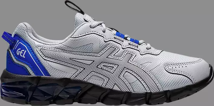 Кроссовки gel quantum 90 3 gs 'piedmont grey black' Asics, серый