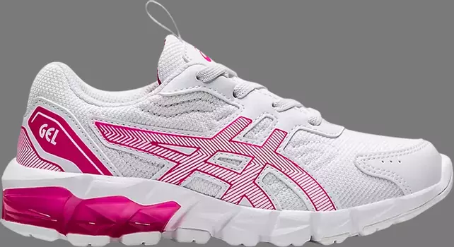 Кроссовки gel quantum 90 3 ps 'white pink rave' Asics, белый