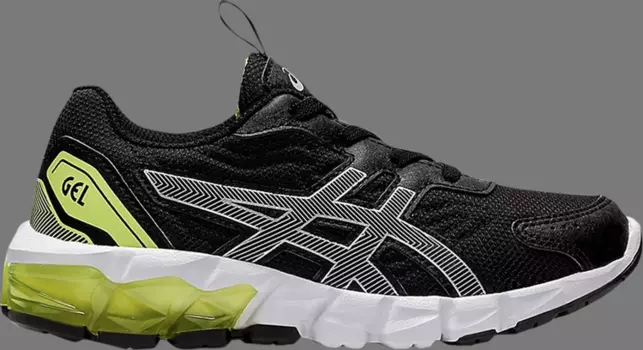 Кроссовки gel quantum 90 3 ps 'black yellow' Asics, черный