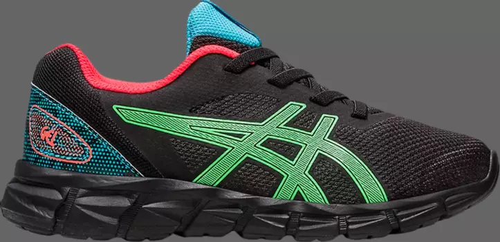 Кроссовки gel quantum lyte 2 ps 'black green gecko' Asics, черный