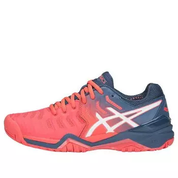 Кроссовки гель разрешение 7 Asics, красный