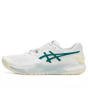 Кроссовки гель разрешение 9 Asics, белый