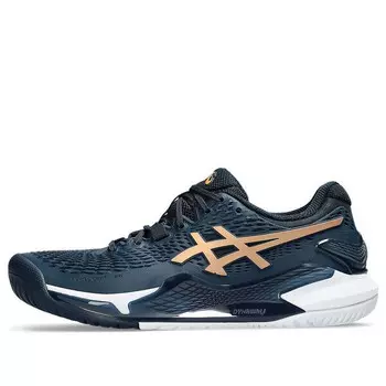 Кроссовки гель разрешение 9 Asics, синий