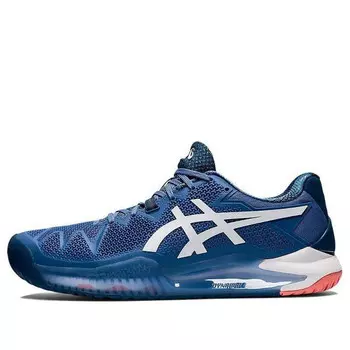 Кроссовки gel resolution 8 'blue harmony' Asics, синий