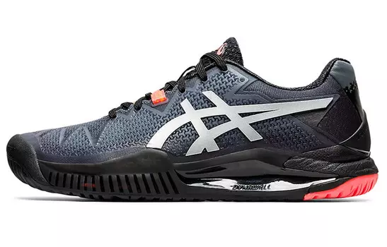 Кроссовки Gel-Resolution 8 женские с низким верхом, черные Asics