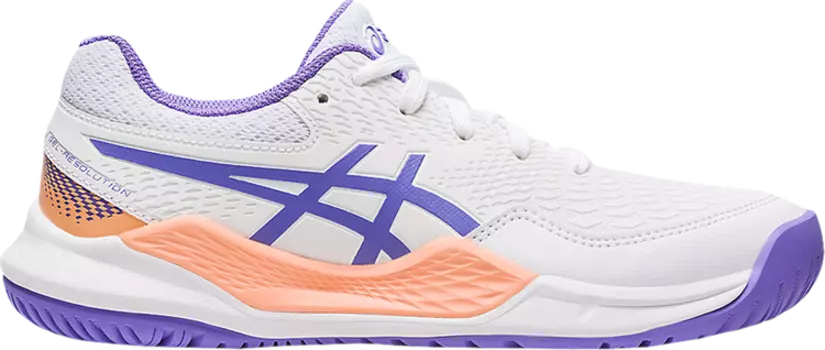 Кроссовки Gel Resolution 9 GS 'White Amethyst', белый