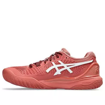 Кроссовки gel-resolution 9 'light garnet' Asics, мультиколор