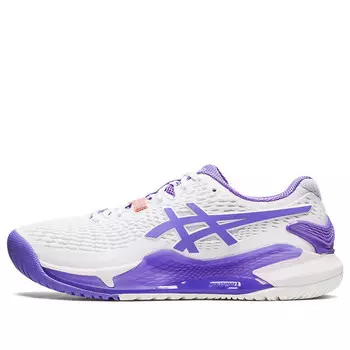 Кроссовки gel resolution 9 'white amethyst' Asics, белый