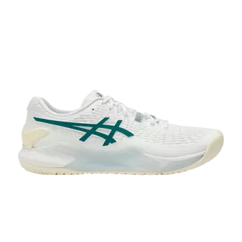 Кроссовки Gel Resolution 9 'White Pitch Green', белый