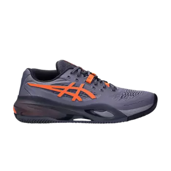 Кроссовки Gel Resolution X Clay 'Greyish Purple Nova Orange', фиолетовый