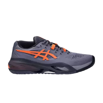 Кроссовки Gel Resolution X Wide 'Greyish Purple Nova Orange', фиолетовый
