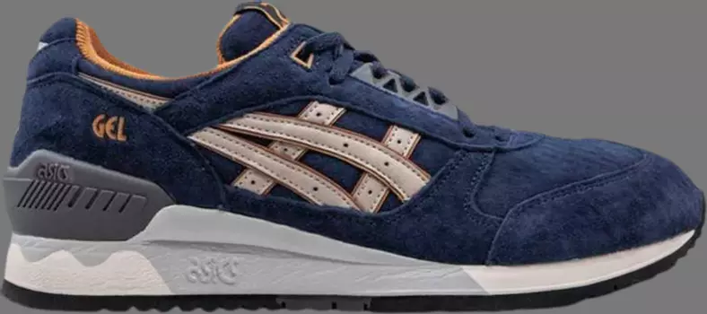 Кроссовки gel respector 'navy' Asics, синий