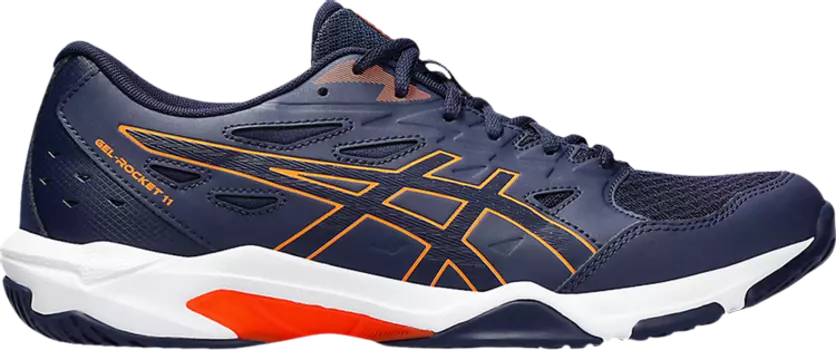 Кроссовки Gel Rocket 11 'Peacoat Shocking Orange', синий