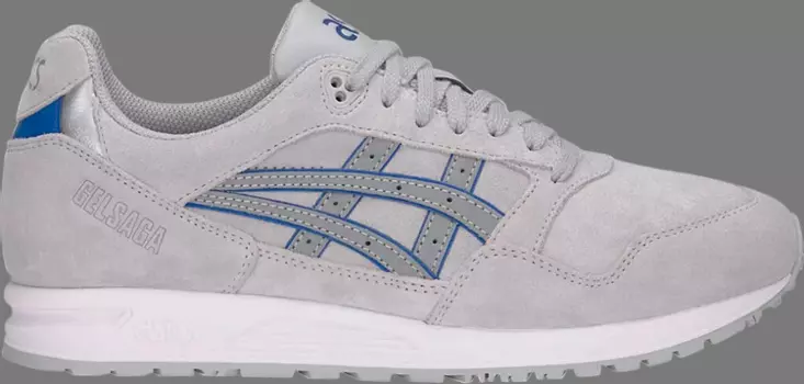 Кроссовки gel saga 'mid grey silver' Asics, серый