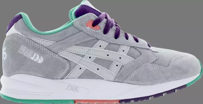 Кроссовки gel saga 'waterproof' Asics, серый