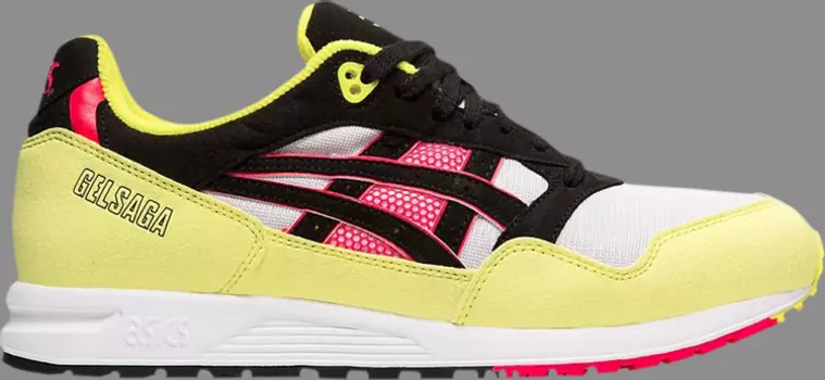 Кроссовки gel saga 'yellow black' Asics, желтый