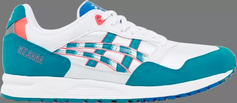 Кроссовки gel saga 'zebra pack -teal' Asics, чирок