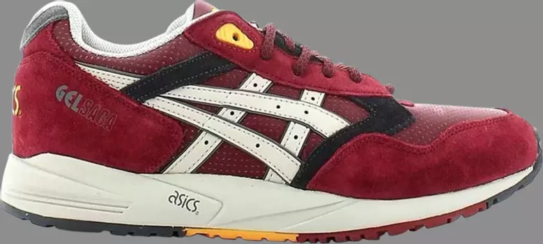 Кроссовки gel saga Asics, красный