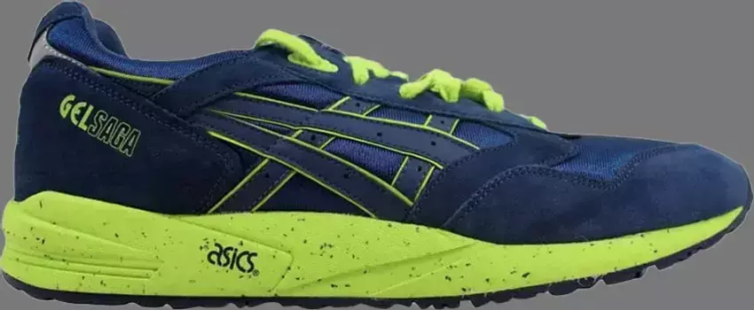 Кроссовки gel saga 'navy' Asics, синий