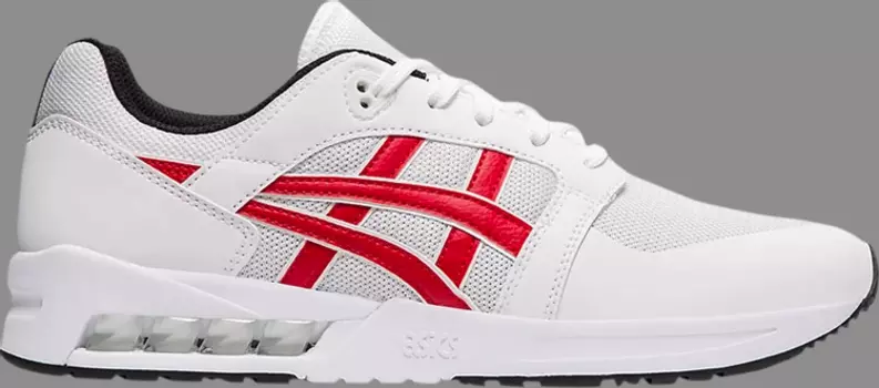 Кроссовки gel saga sou 'white classic red' Asics, белый