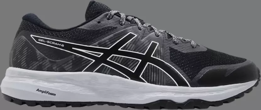 Кроссовки gel scram 6 'graphite grey' Asics, серый