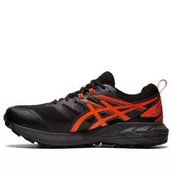 Кроссовки gel-sonoma 6 gtx 'black marigold orange' Asics, черный