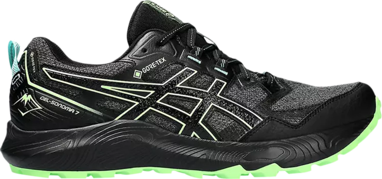 Кроссовки Gel Sonoma 7 GORE-TEX 'Black Illuminate Green', черный