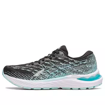 Кроссовки гель стратус 3 вязать Asics, черный