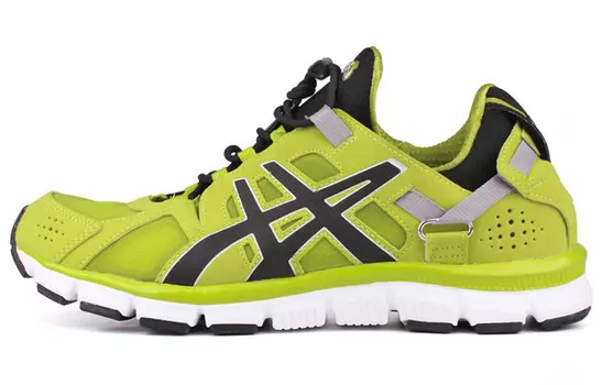 Кроссовки Gel-Synthesis для тренировок, мужские, низкие, зеленые/черные Asics
