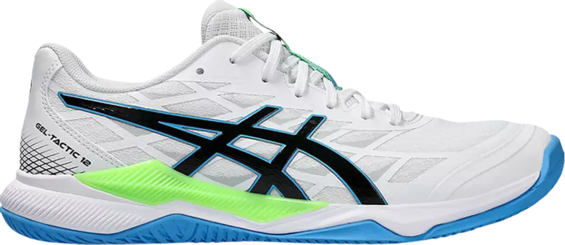 Кроссовки Gel Tactic 12 'White Blue Lime', белый