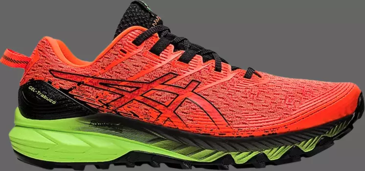 Кроссовки gel trabuco 10 'shocking orange' Asics, апельсин