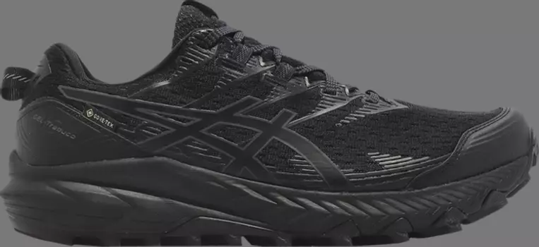 Кроссовки gel trabuco 10 gore-tex 'black carrier grey' Asics, черный