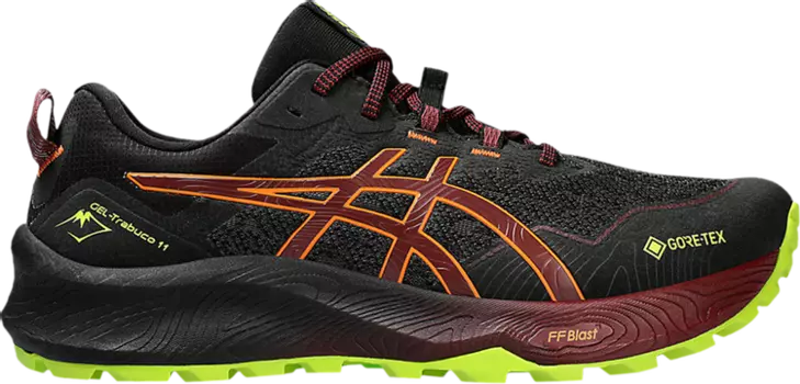 Кроссовки Gel Trabuco 11 GORE-TEX 'Black 'Antique Red', черный