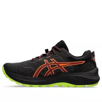 Кроссовки gel trabuco 11 gore-tex 'black 'antique red' Asics, черный