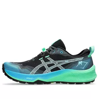 Кроссовки gel-trabuco 12 'black bright cyan' Asics, черный