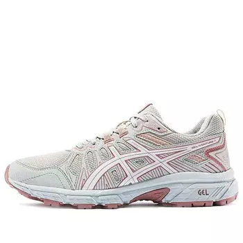 Кроссовки gel-venture 7 mx white pink off-road sneakers 'white pink' Asics, белый