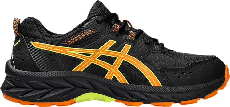 Кроссовки Gel Venture 9 GS 'Black Bright Orange', черный